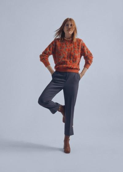Jersey Punto Animal Print By Maite