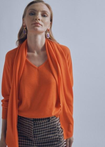 Jersey Punto Detalle Bufanda By Maite