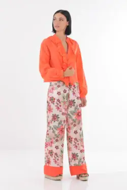 Pantalones Palazzo Estampado Honolulu Mimi Mua