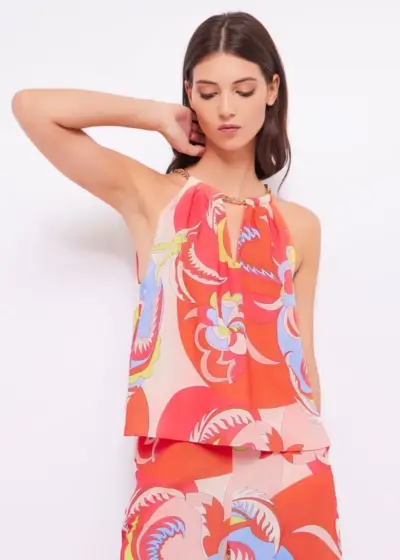 Top Floral Georgette