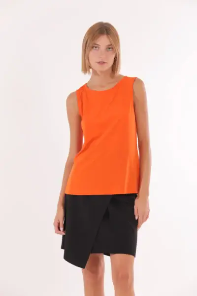 Top Naranja Mimi Mua