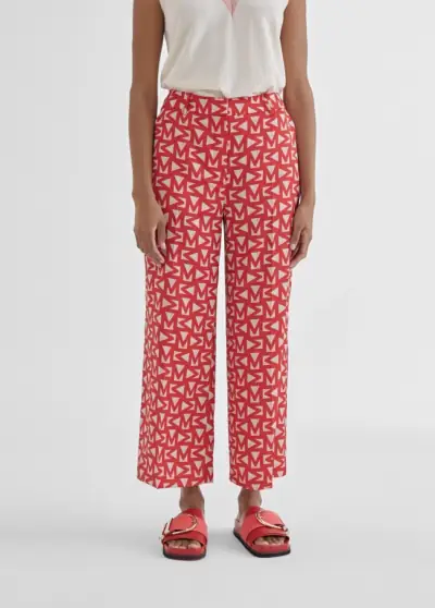 Pantalón Cropped Monograma By Mayte