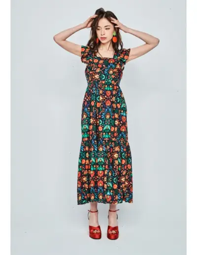 Vestido Khalo Negro