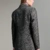 Blazer Jacquard Animal Print By Mayte - Imagen 5