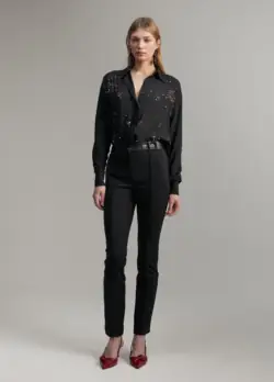 Camisa Detalle Joyas By Mayte