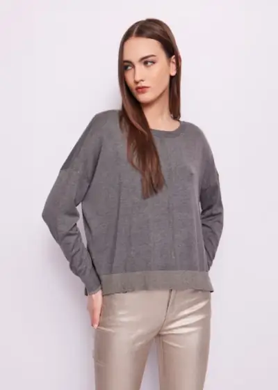 Jersey gris de hilo Gaudí