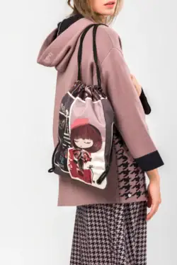 Mochila saco Mademoiselle Anekke