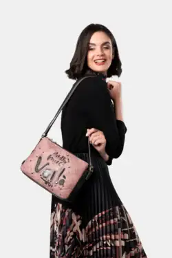 Bandolera estampada 3 compartimentos Parisian Anekke Bandolera estampada 3 compartimentos Parisian Anekke