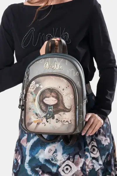 Mochila con bolsillo frontal Real Anekke